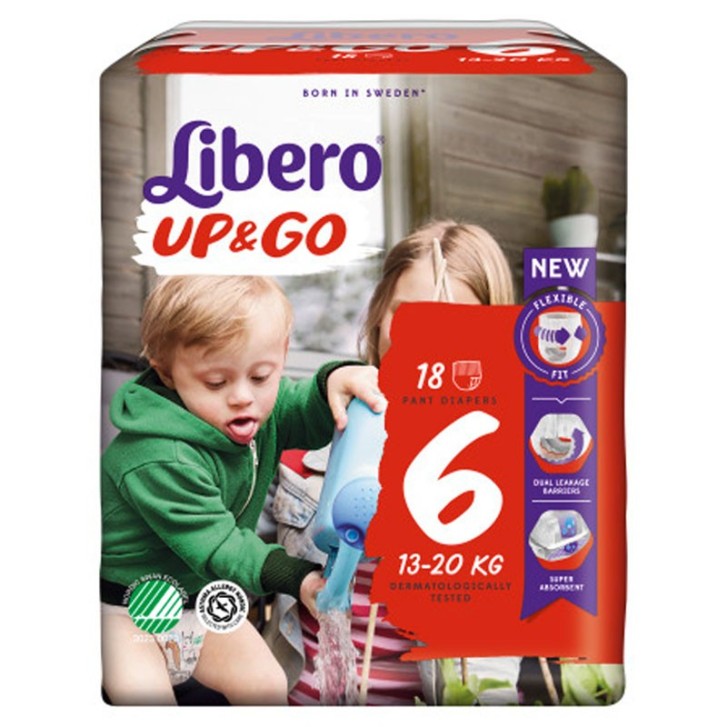 LIBERO UP&amp;GO PANN 6 13-20 18PZ
