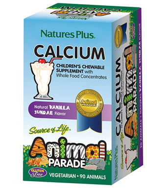 Nature's Plus Animal Parade Calcio Integratore di Calcio per Bambini