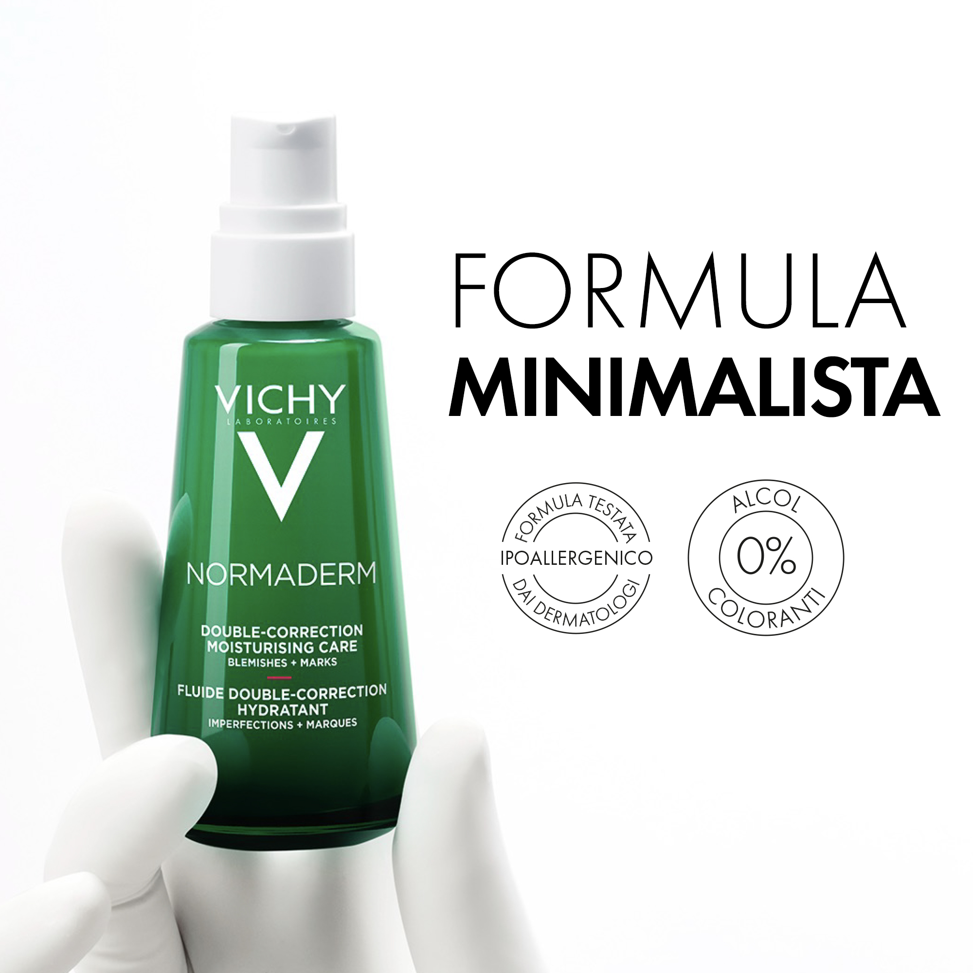 Vichy Normaderm Trattamento Idratante Doppia Azione per pelle a tendenza acneica 50 ml