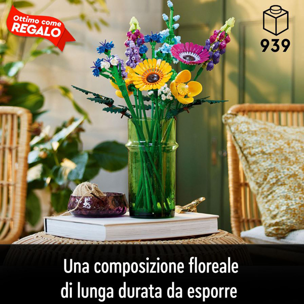 LEGO ICONS BOUQUET FIORI SELV