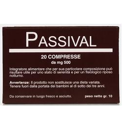 Passival Integratore Rilassante 20 Compresse