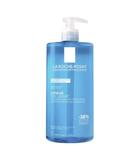 La Roche-Posay Lipikar Gel Lavant gel doccia delicato con Niacinamide e Burro di Karité 1L