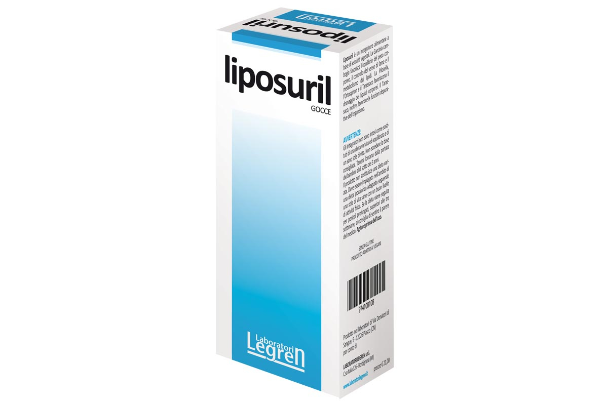 Liposuril integratore alimentare utile per il controllo del peso corporeo 50ml