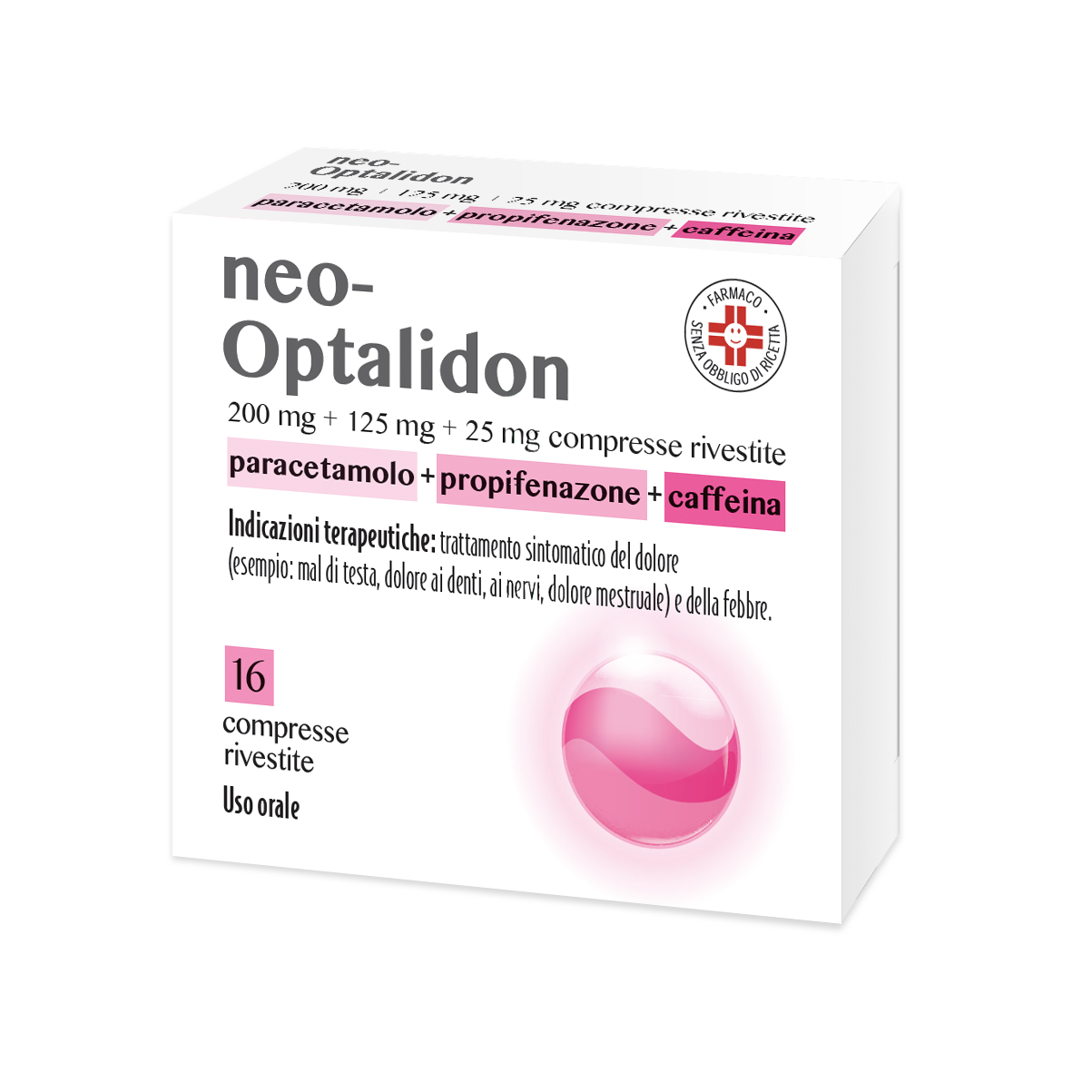 Neo-Optalidon Paracetamolo/Propilfenazone 16 Compresse Rivestite