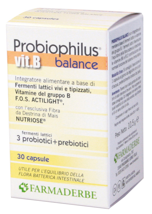 PROBIOPHILUS VITAMINA B 30CPS