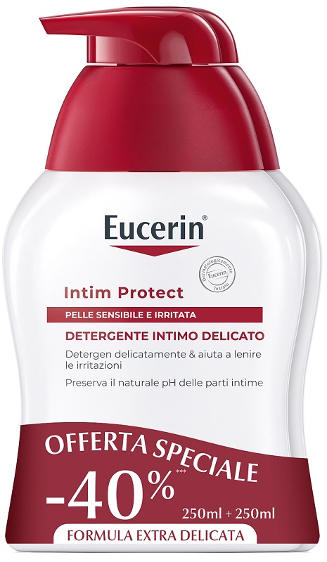 Eucerin Bipack Detergente Intimo Delicato 250ml + 250ml