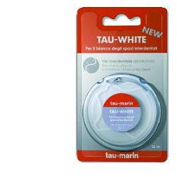 Tau-Marin Filo Interdentale White Sbiancante 25 m