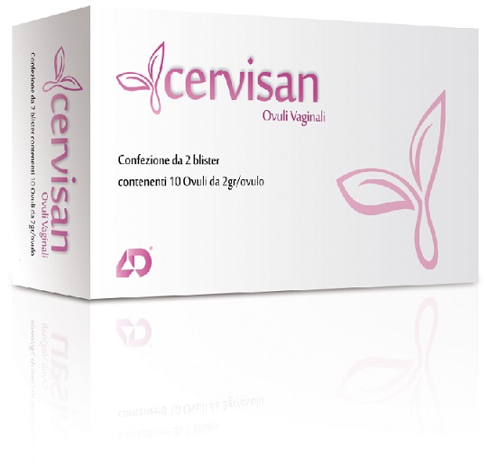 Cervisan Azione Riepitelizzante Ecosistema Vaginale 10 Ovuli Vaginali