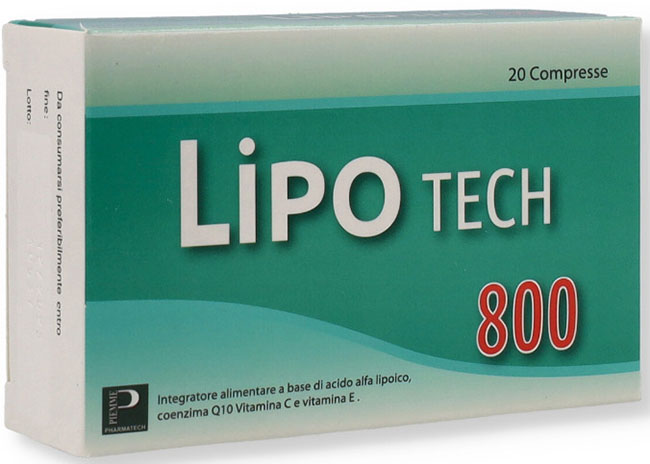 LIPOTECH 800 20CPR