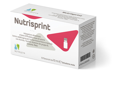 Nutrileya Nutrisprint Integratore Alimentare 10 Flaconi Da 10ml