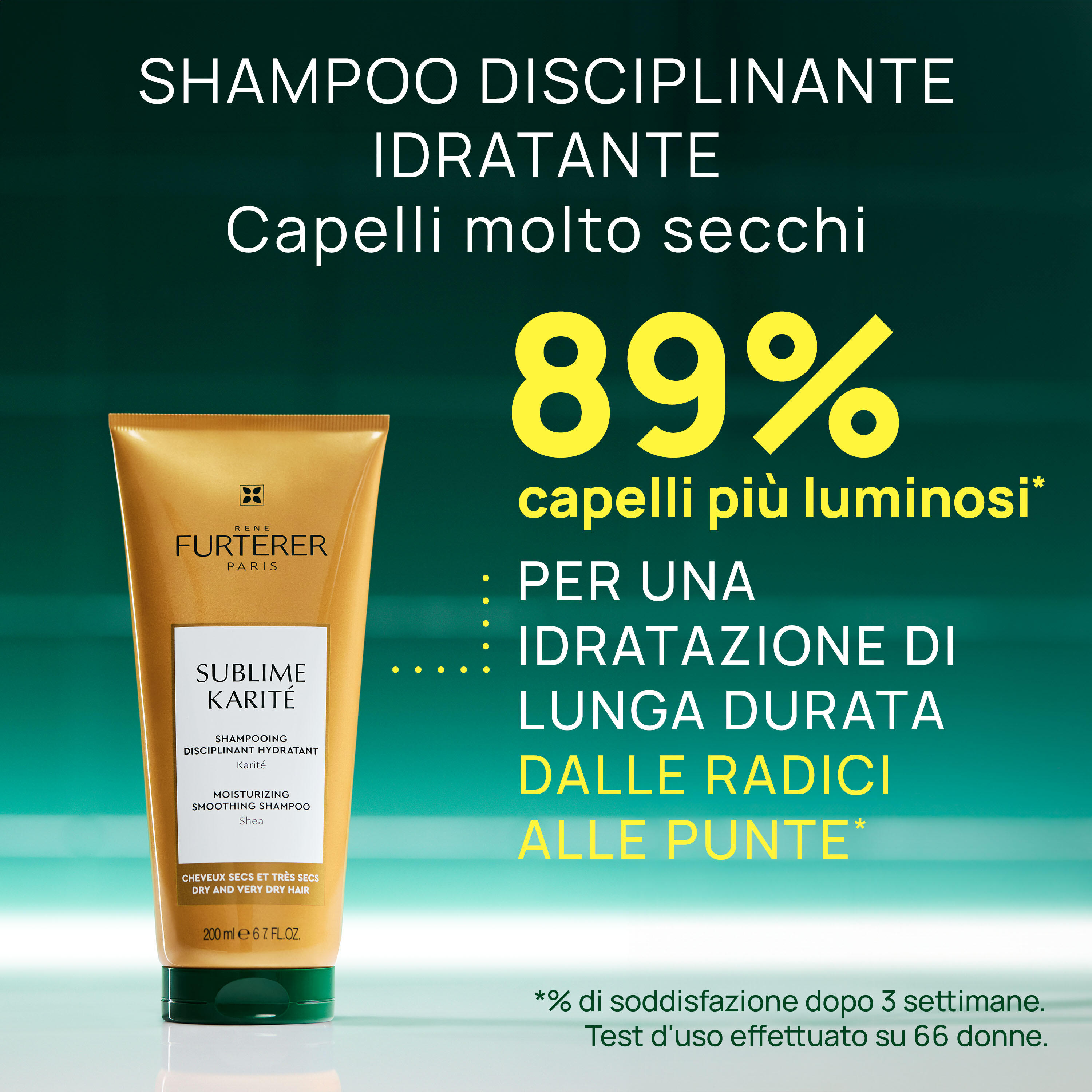 René Furterer Sublime Karité - Shampoo Disciplinante Idratante 200 ml