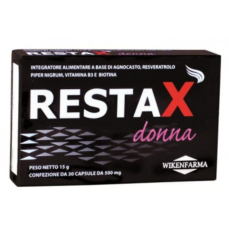 Restax Donna Integratore Alimentare Capelli 30 Capsule 