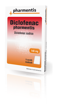 Diclofenac Pharmamentis Cerotti Medicati 140 mg 5 Cerotti