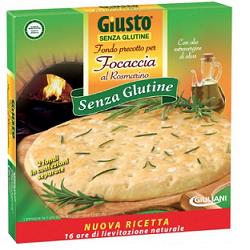 Giusto Senza Glutine Fondo Per Focaccia al Rosmarino 2x140 g