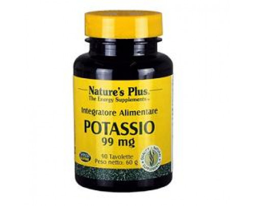 Nature's Plus Potassio Integratore per il Funzionamento Muscolare