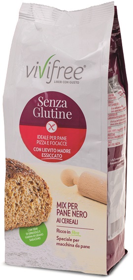 VIVIFREE Preparato Pane Nero 500g