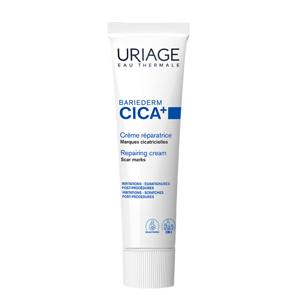 Uriage Bariéderm-Cica - Crema Riparatrice Lenitiva Viso E Corpo Per Pelle Irritata E Danneggiata 40 ml