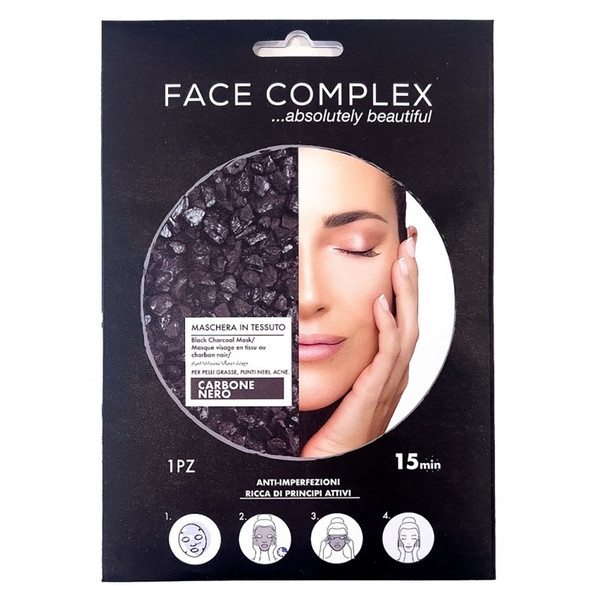 F COMPLEX MASK TESSUTO CARBONE NER