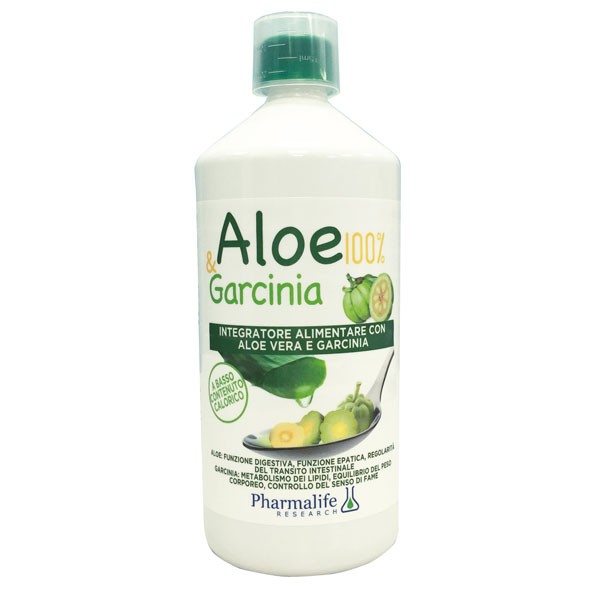 Pharmalife Research Aloe & Garcinia Integratore Antiossidante 1 L