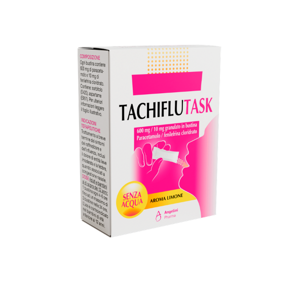 TACHIFLUTASK 10 Bust.600+10mg