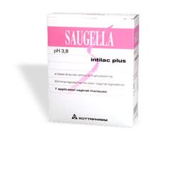 Saugella Intilac Plus Soluzione Vaginale 7 Applicatori 5 Ml