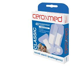 Ceroxmed Classic Cerotti Trasparenti Formato Assortito 40 Pezzi