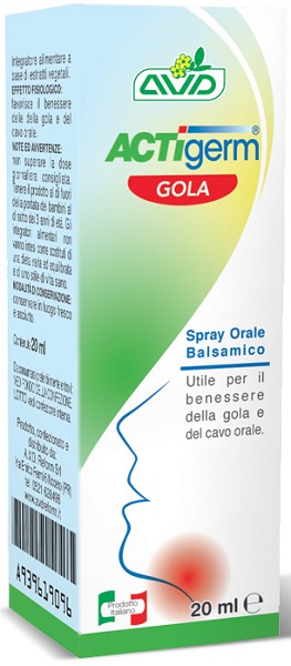 AVD Reform Actigerm Gola Spray Anti-Infiammatorio 20 ml