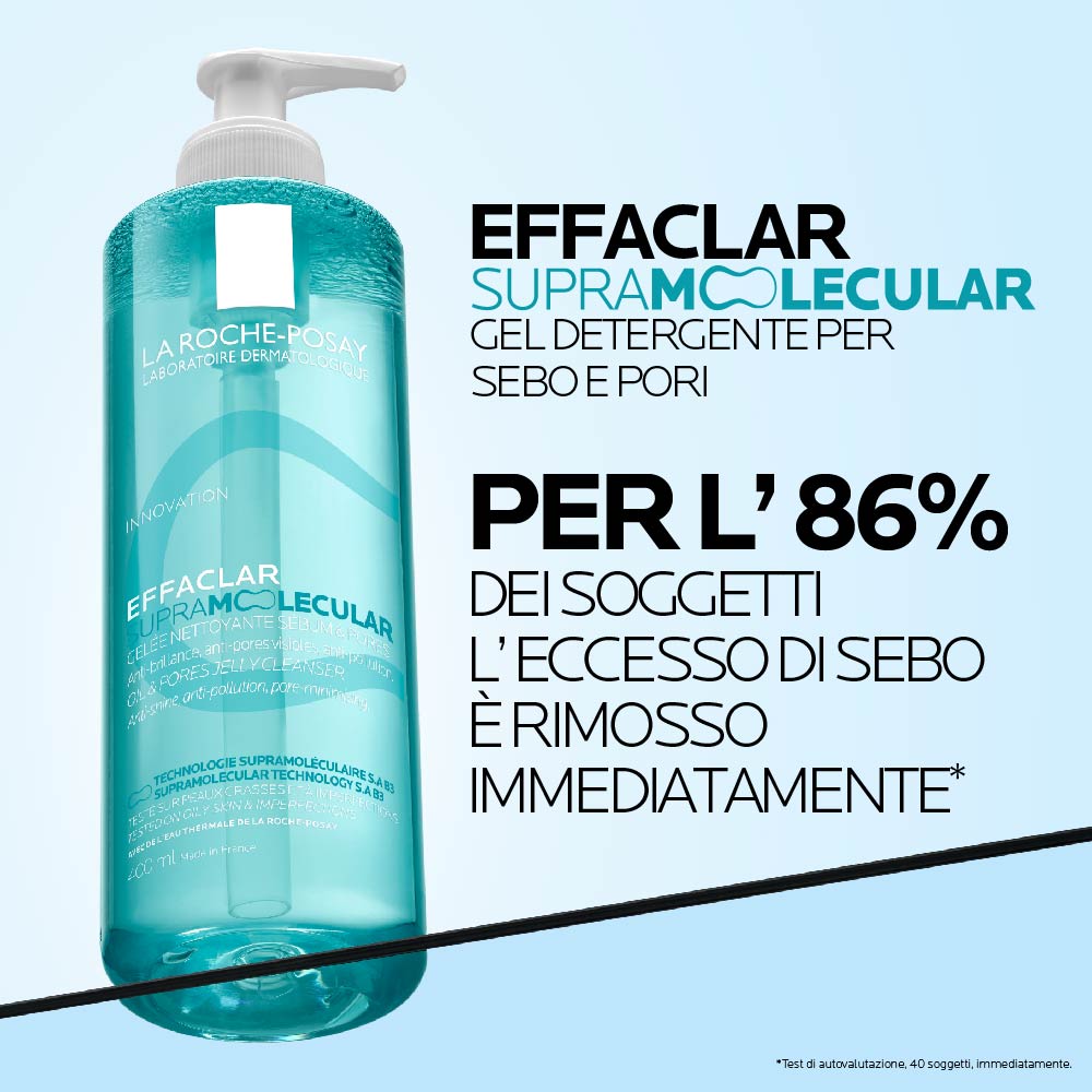 La Roche-Posay Effaclar - Gel Detergente Purificante Per Pelle Grassa 400 ml