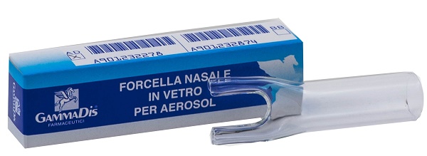 Gammadis Forcella Per Aerosol in Vetro Bambini 1 Pezzo