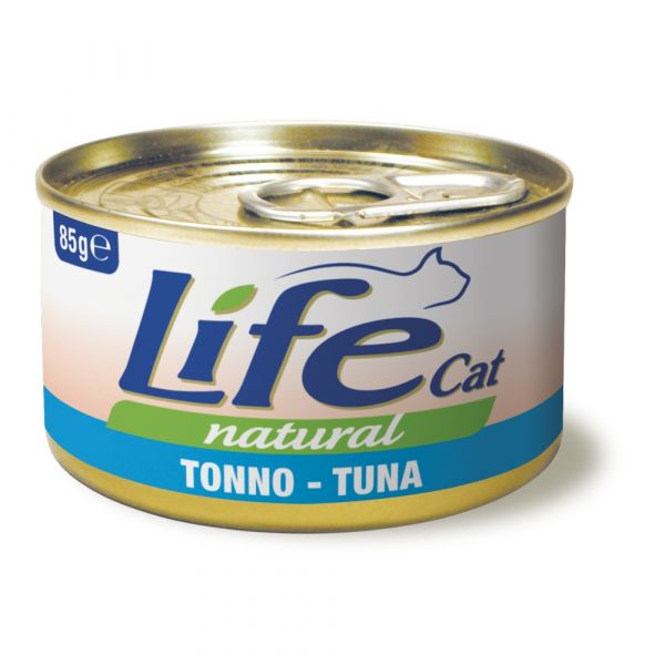 LIFEPETCARE LIFE GATTO NATURAL TONNO 85GR (lattina)