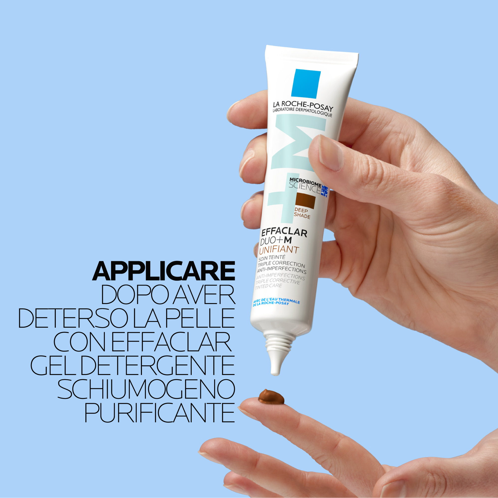 La Roche-Posay Effaclar Duo+M Unifiant Deep trattamento correttivo uniformante e purificante con nuovo attivo phylobioma e niacinamide 40ml
