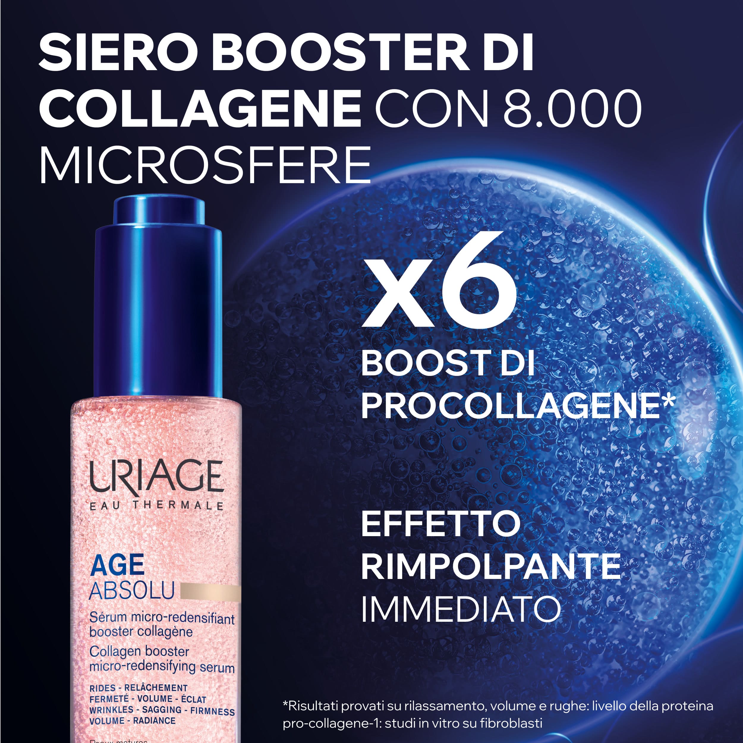 Age Absolu Siero micro-ridensificante Booster di Collagene - 30ml