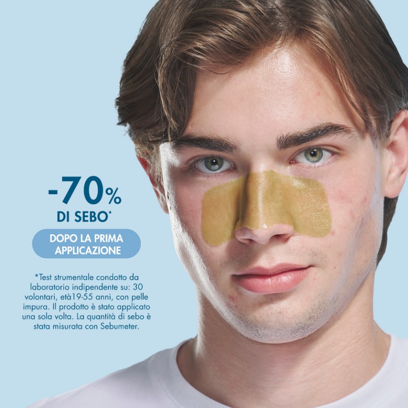 Miamo Acnever - Blackhead Clear Duo Nose Mask - 5 Maschere Anti-Acne