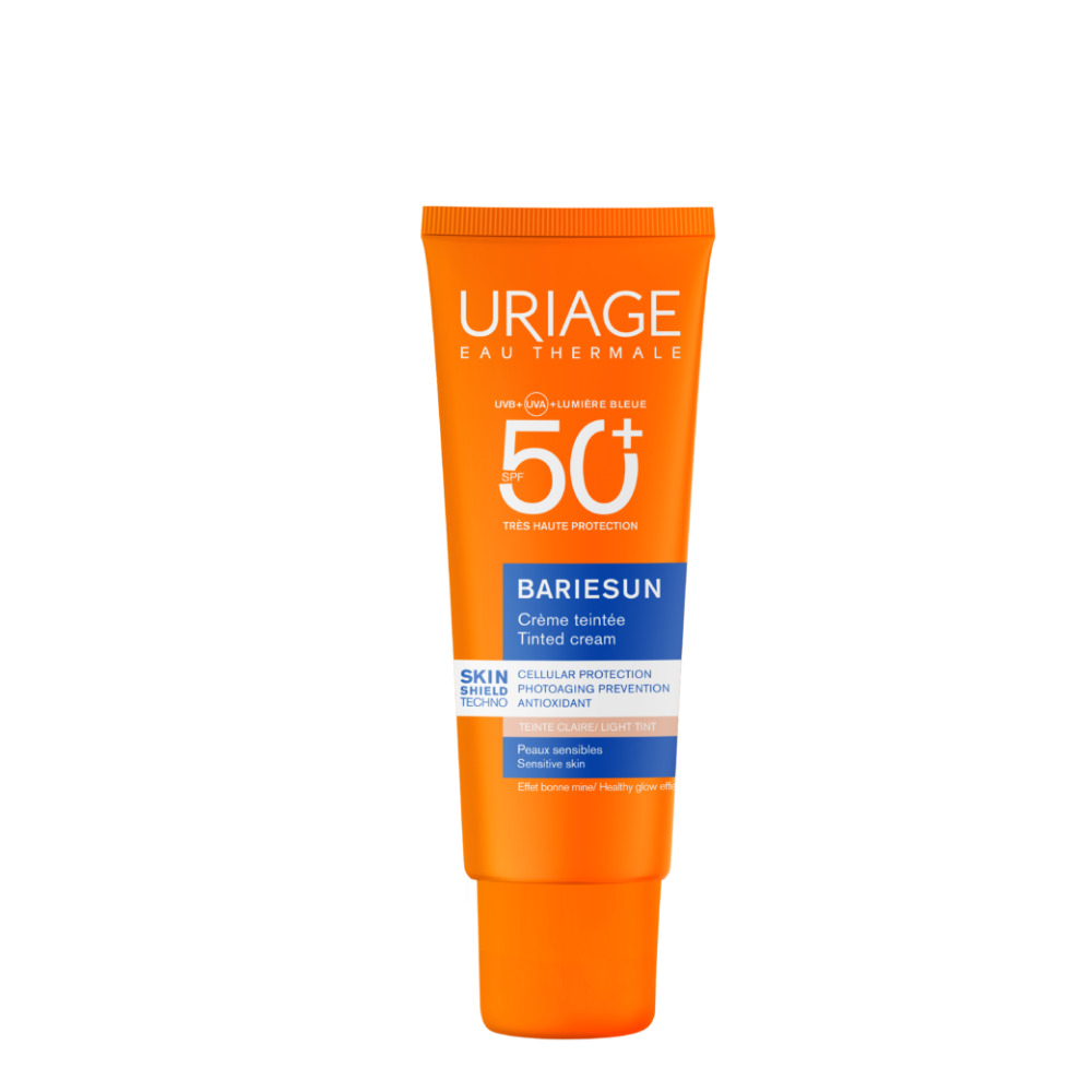 Uriage - Bariesun - Crema Colorata SPF50+ Viso 50 ml - Tonalità Chiara