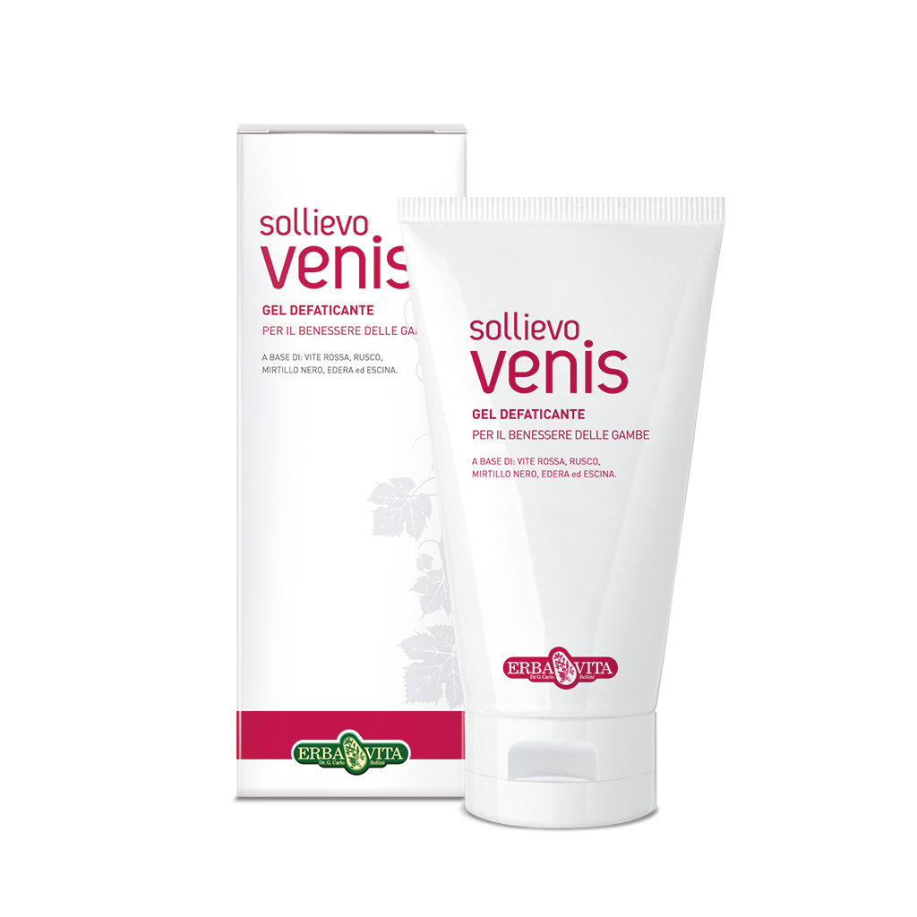Erba Vita Sollievo Venis Crema Gel Defaticante Gambe Pesanti 100 ml