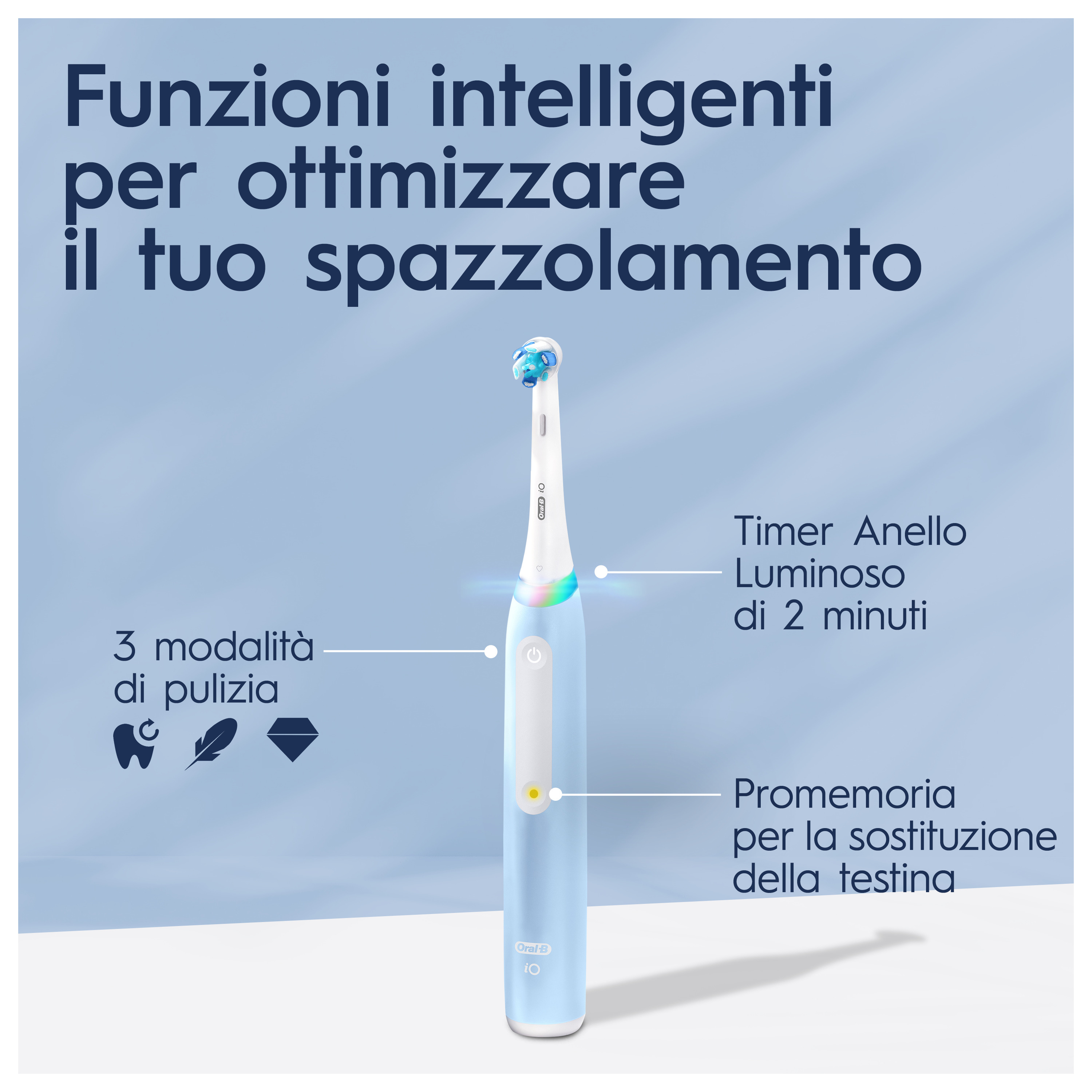 ORAL-B IO  3 Spazz.Elett.Azz.