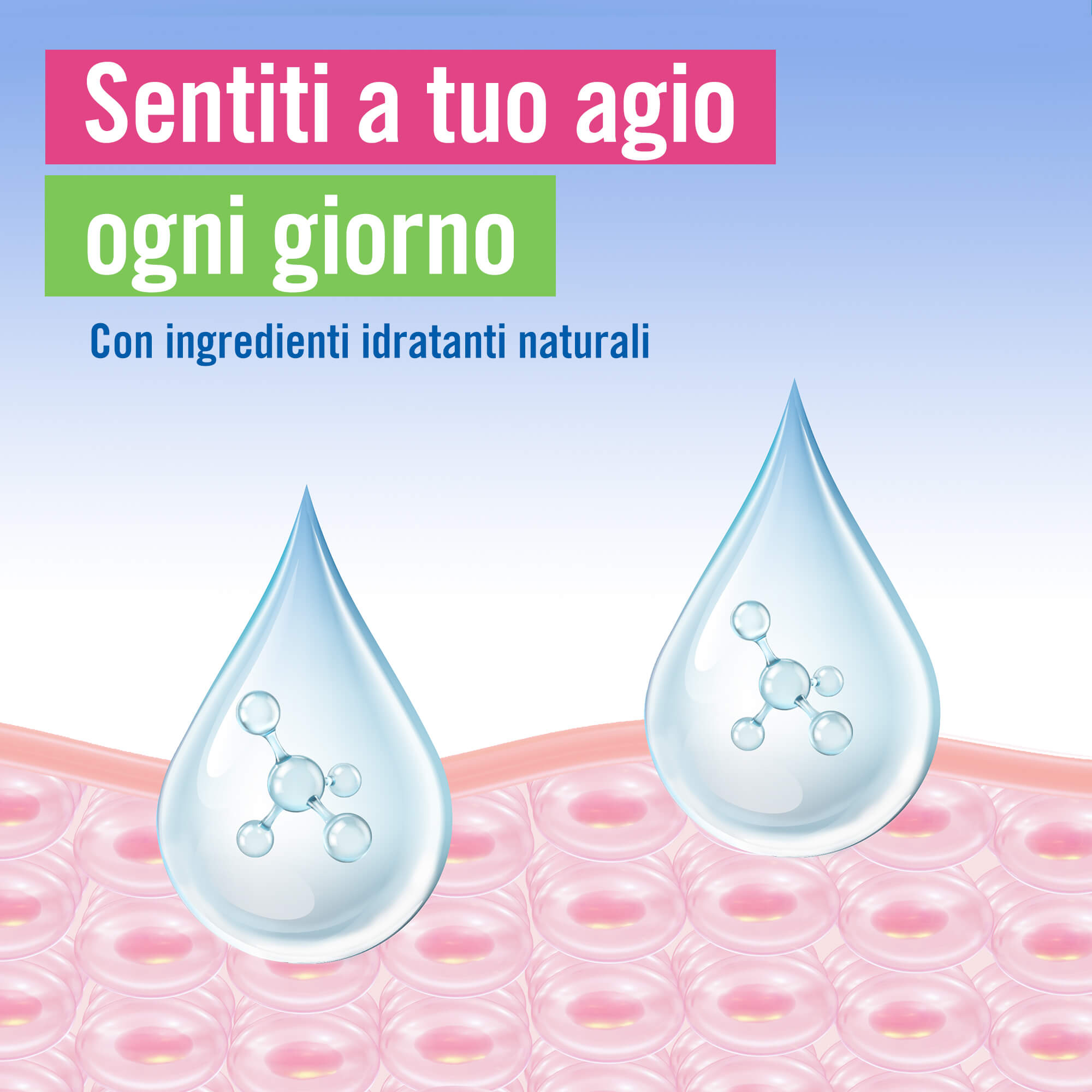 Vagisil Fluido Intimo Idratante, Aiuta a Prevenire la Secchezza Intima Esterna. Con Estratti Di Camomilla, VitaminaE, Aloe Vera. 50ml