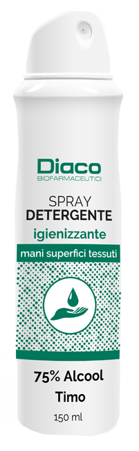 DIACO SPRAY DETERGENTE IGIENIZZANTE MANI E SUPERFICI 150ML