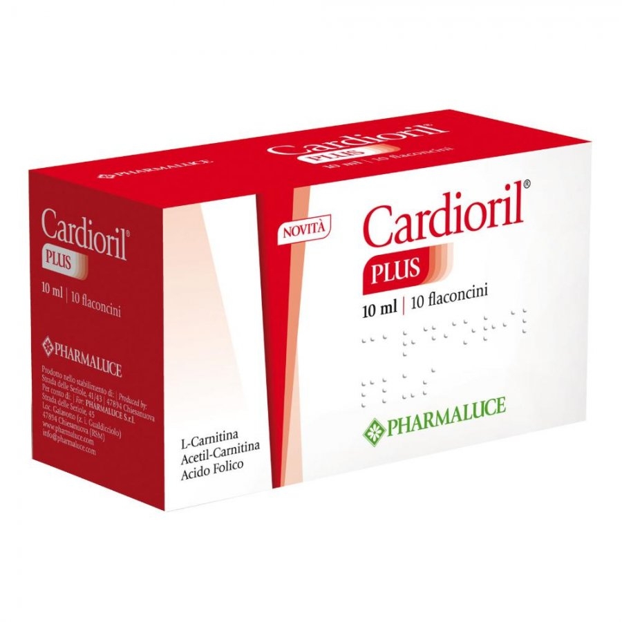 Cardioril Plus Integratore Energetico 10 Flaconcini