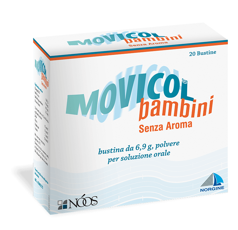 Movicol Bambini Senza Aroma Polvere Soluzione Orale Stitichezza Cronica 20 Bustine