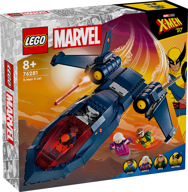 LEGO 76281 X-JET DI X-MEN