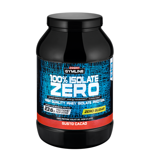 GYMLINE 100% WHEY PROTEIN ISOLATE ZERO - CACAO