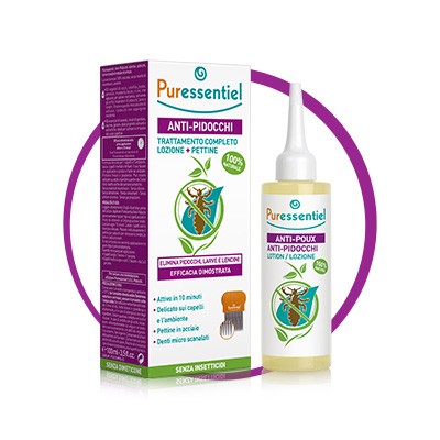 Puressentiel Lozione Antipidocchi + Pettine 100 ml