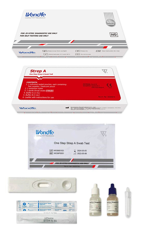 ONE STEP STREP A SWAB TEST