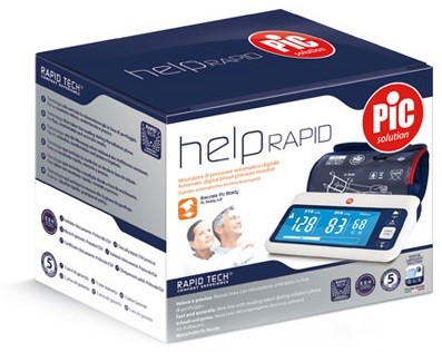 Pic Help Rapid Misuratore Di Pressione Digitale Da Braccio