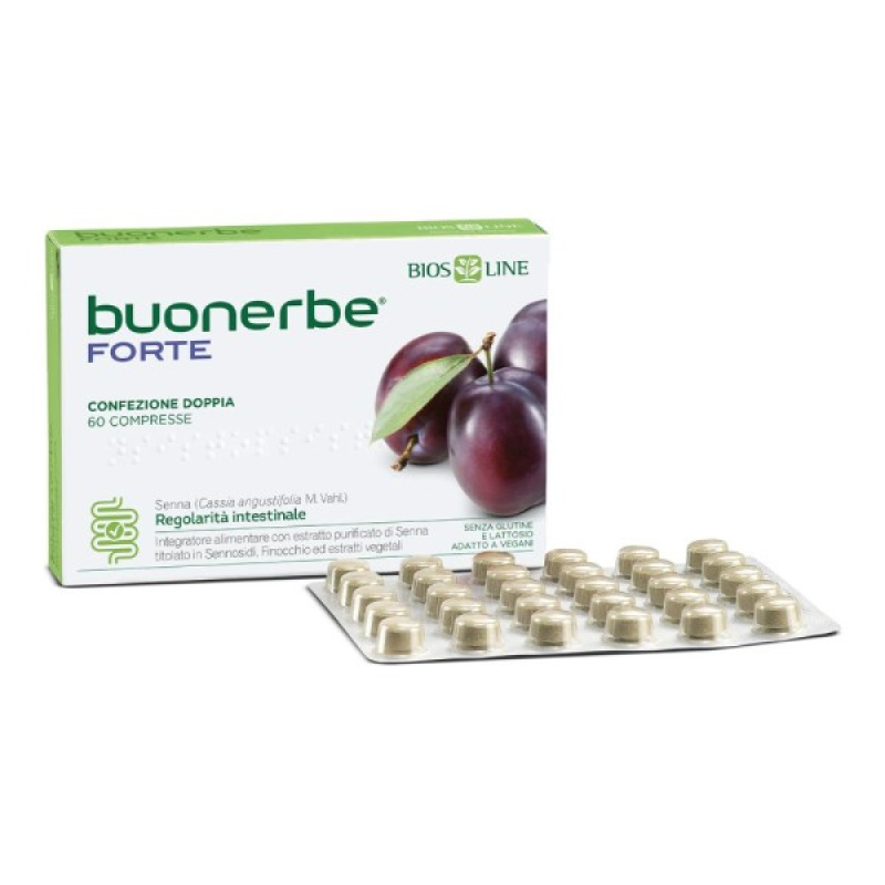 Buonerbe Forte Integratore Intestinale 60 Compresse
