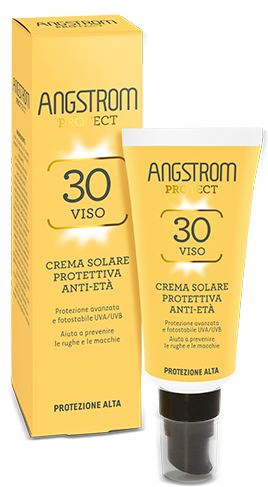 Angstrom Crema Solare Viso SPF 30 Protettiva Antietà 40 ml