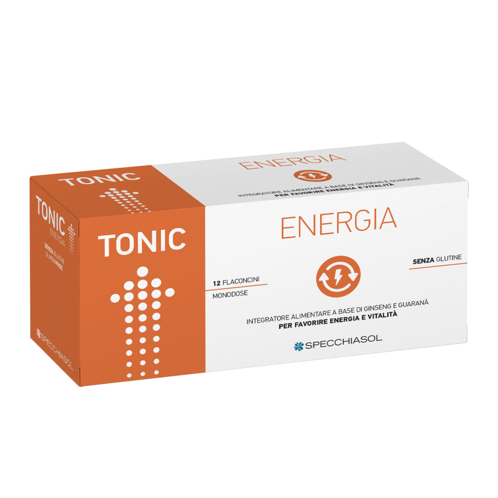 Specchiasol Tonic Energia Integratore Energizzante 12 Flaconcini