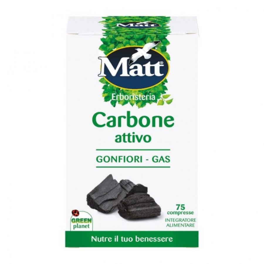 MATT ERB CARBONE ATTIVO 75CPR