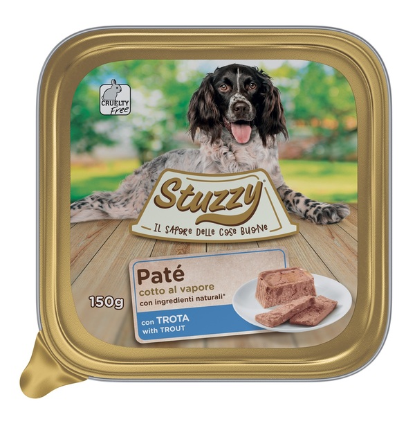 STUZZY DOG PATE TROTA 150G